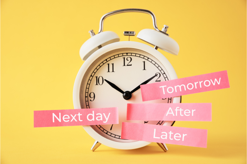 Workshop Rehabilitatie - Uitstelgedrag