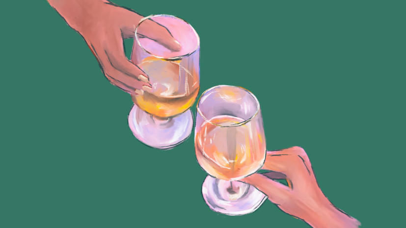 Derde maandelijkse borrel// Third monthly drink